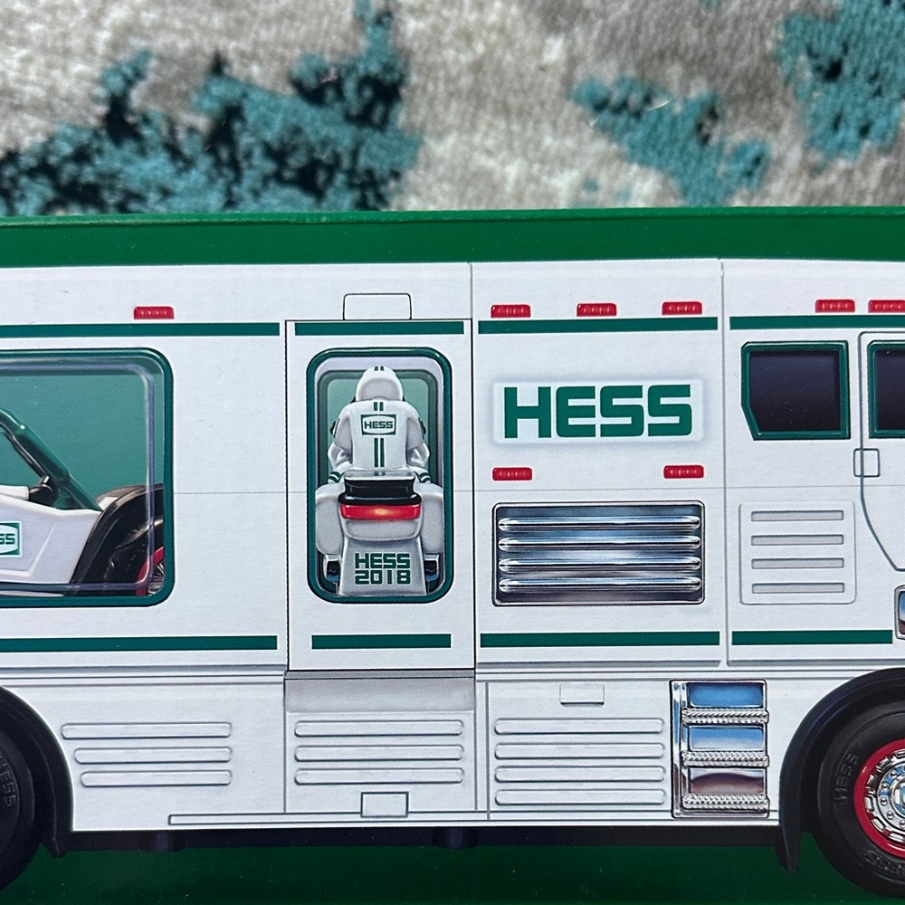 2018 Hess RV with ATV and Motorbike